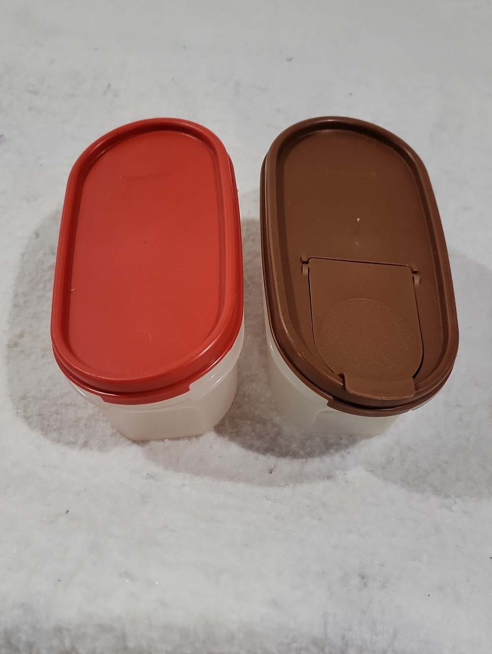 Tupperware Oval Food Storage Containers - 2 Cups -500ml